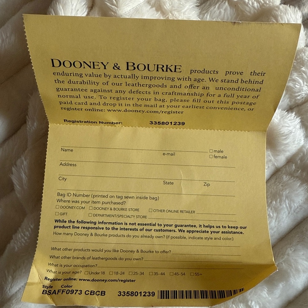 Dooney & Bourke Maroon Ziptop backpack - Picture 5 of 7